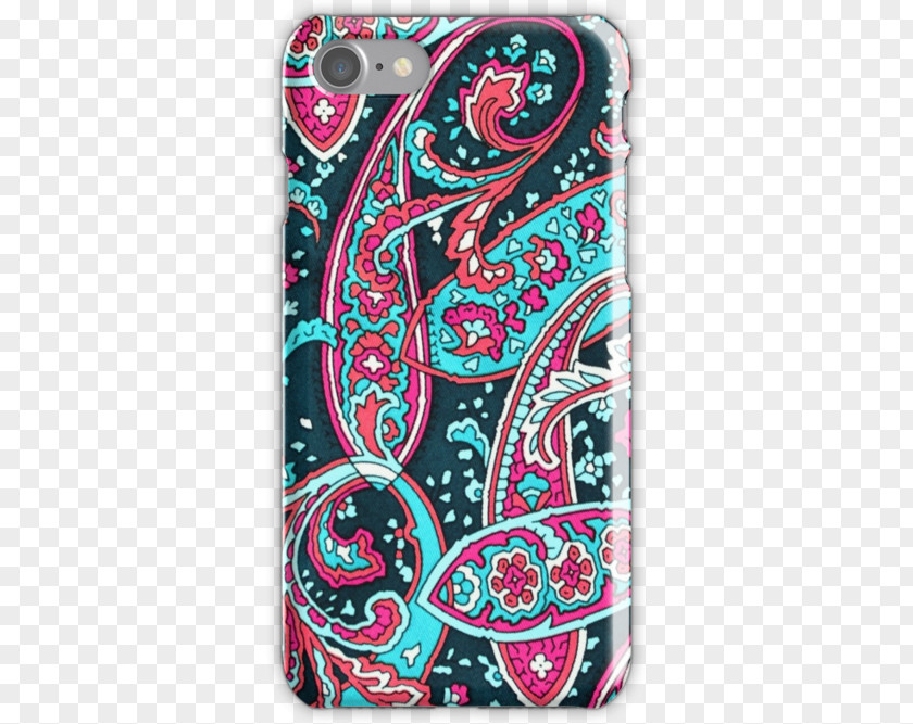 Vintage Paisley IPhone 8 Sony Ericsson Xperia X10 Teal Pattern PNG