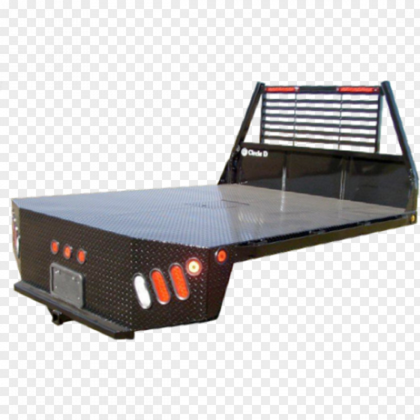 Bed Top View Pickup Truck Car Flatbed Trailer PNG