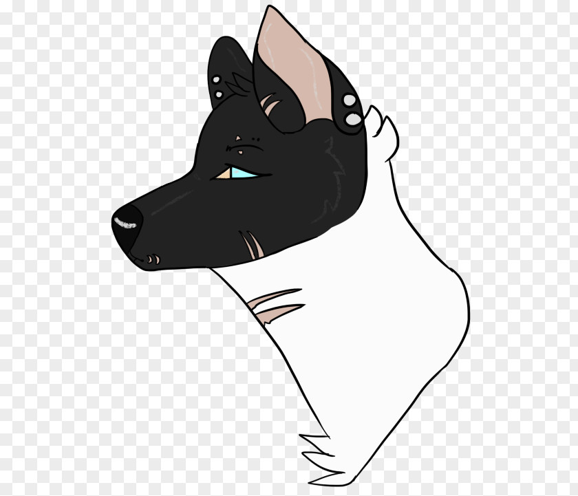 Cat Dog White Headgear Clip Art PNG