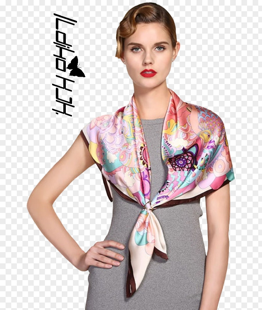 Women's Day Silk Scarf Shawl Taobao Tmall PNG