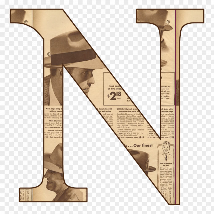 G Letter Alphabet Newspaper PNG