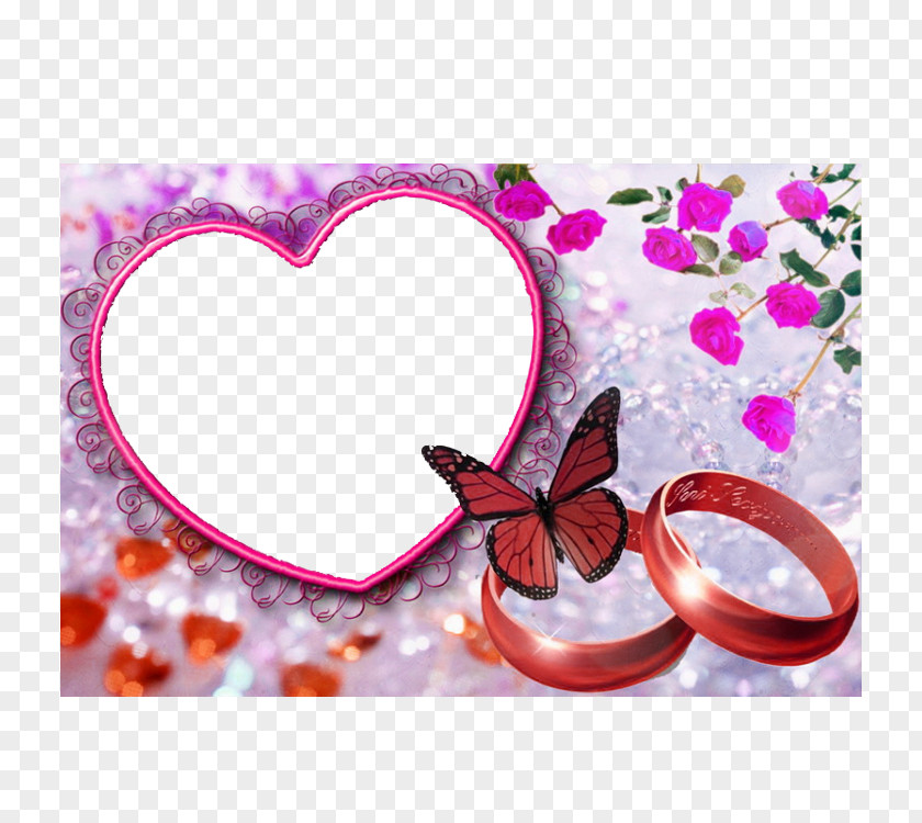 Love Frame Picture Marriage PNG