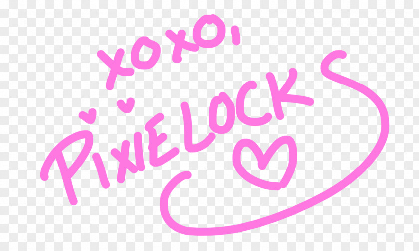 Pixie Pixielocks Logo Font Love PNG