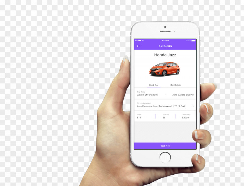 Rent A Car Taxi Mobile App Development E-hailing PNG