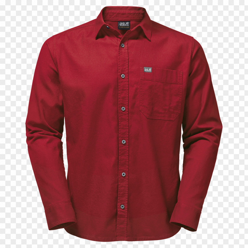 T-shirt Long-sleeved Jack Wolfskin Organic Cotton PNG