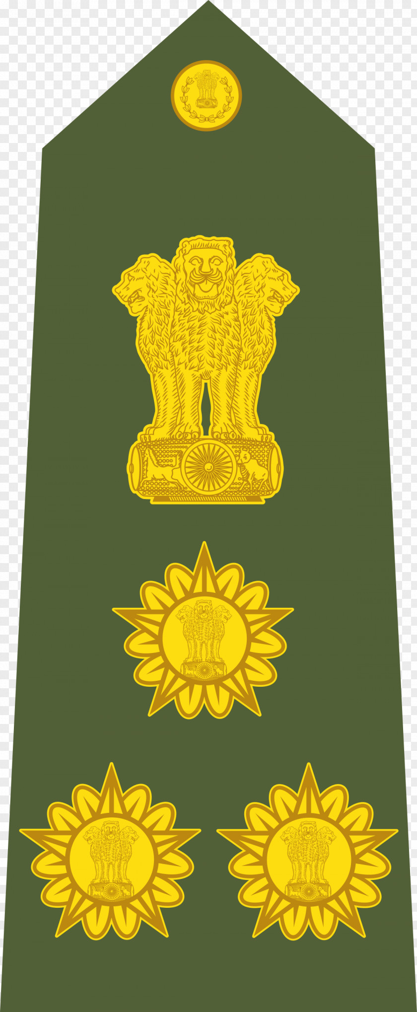 Indian Army Colonel Lieutenant Military Rank Officer PNG