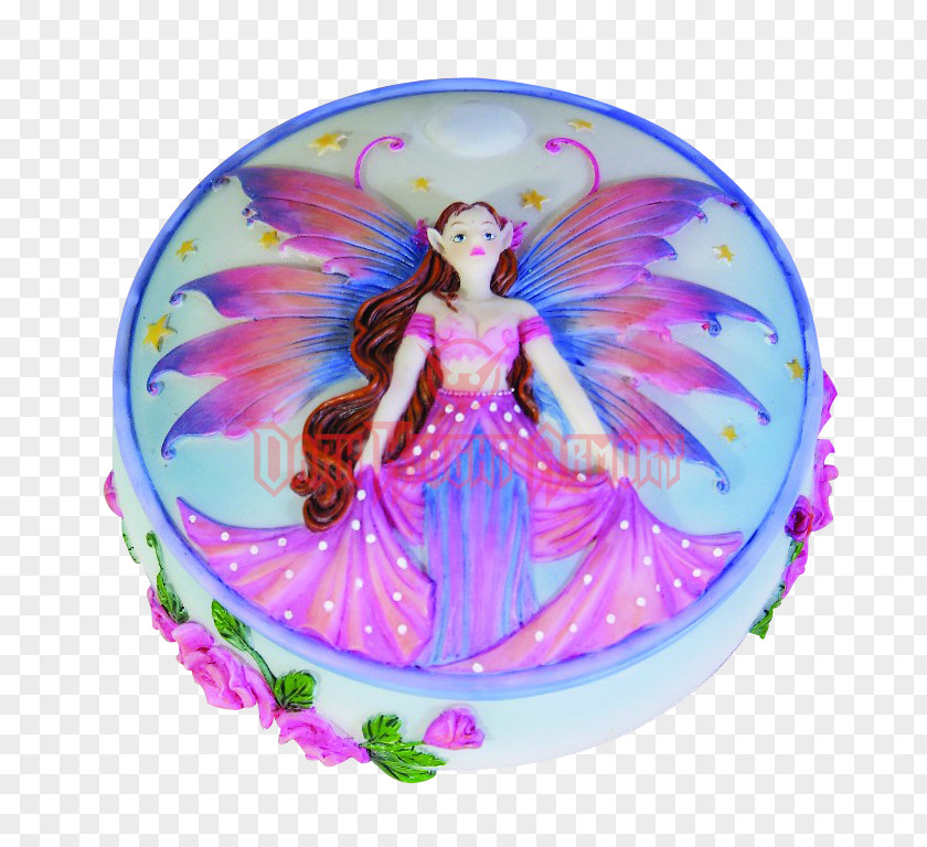 Jewelry Box Fairy Doll Figurine Rose Jewellery PNG