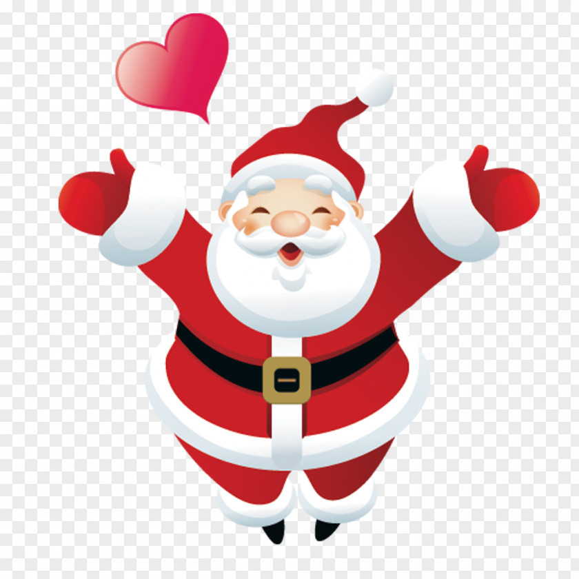 Love Santa Claus NORAD Tracks SantaCon Christmas Clip Art PNG