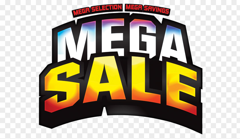 Mega Sale Logo Brand Font PNG