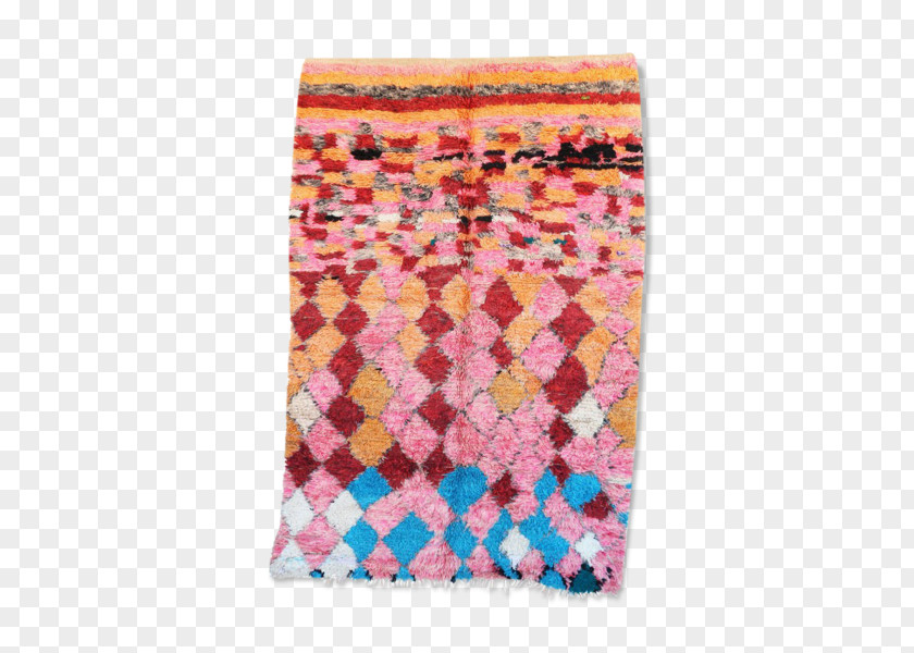 Moroccan Pattern Textile Pink M Rectangle PNG