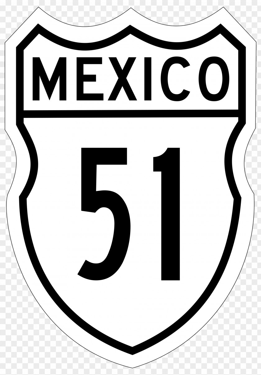 Road Mexican Federal Highway 51 2 45 190 PNG