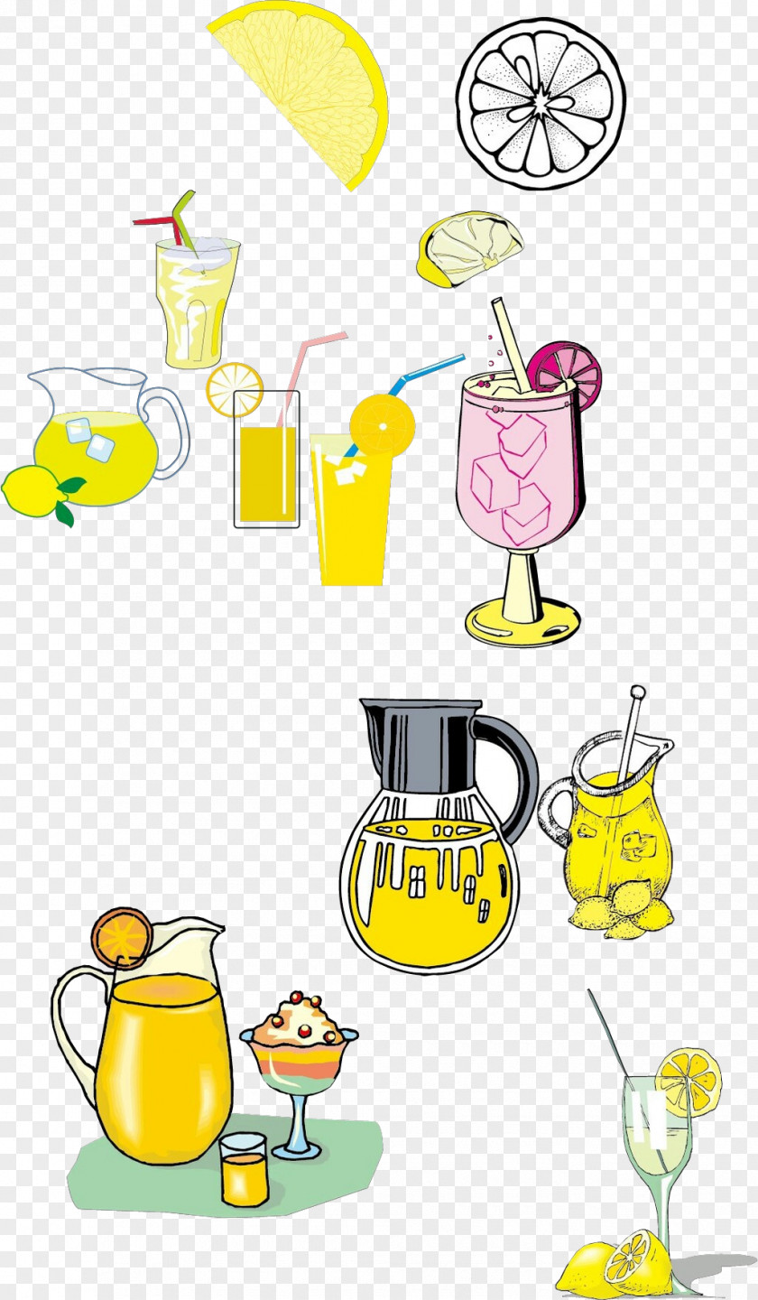 Yellow Cartoon Clip Art PNG