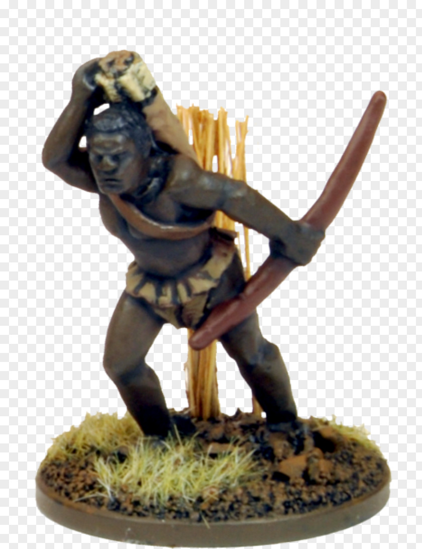 African Tribal Figurine PNG