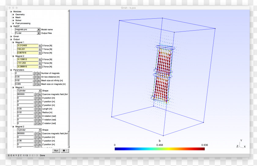 Cylindrical Magnet Line Angle PNG