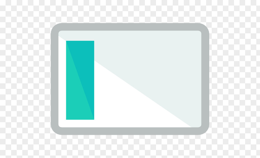 Rectangle Aqua Brand PNG