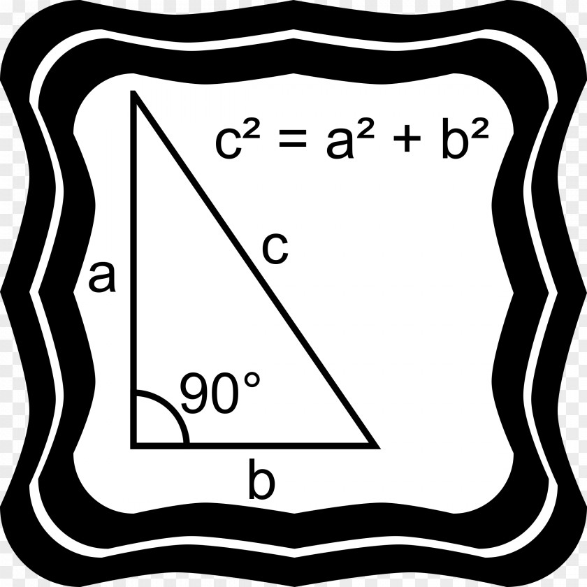 Sacred Geometry Pythagorean Theorem Clip Art PNG