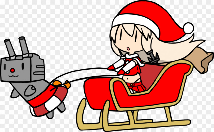Santa Claus Clip Art Christmas Day Human Behavior Cartoon PNG