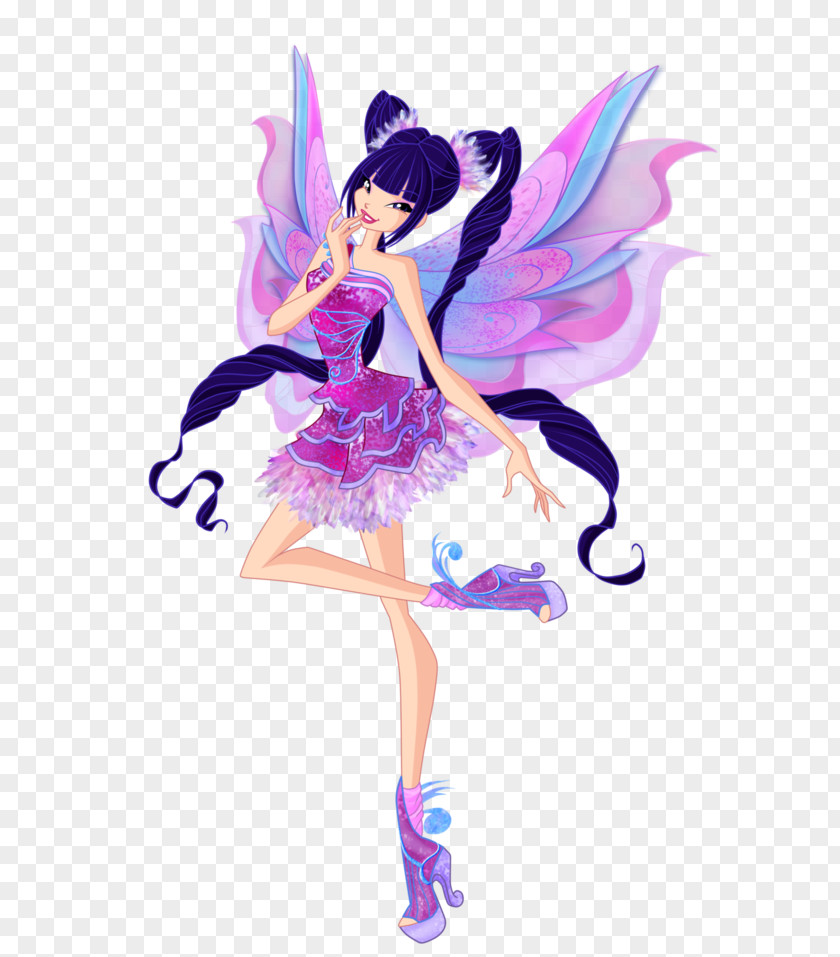 Winx Musa Bloom Tecna Fairy Mythix PNG