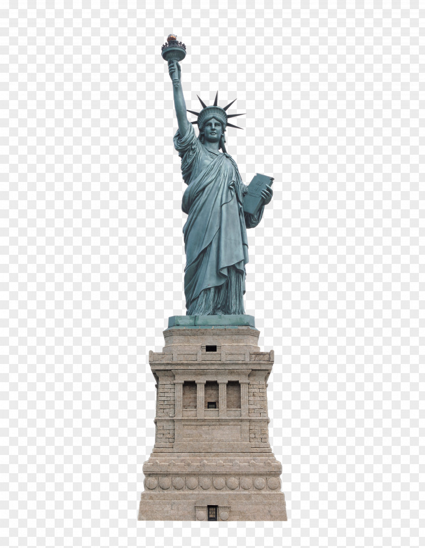 Cathedral Statue Of Liberty New York Harbor Clip Art PNG