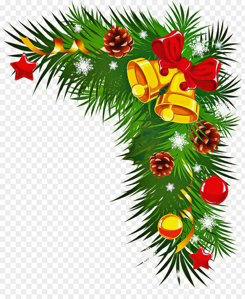 Christmas Eve Tree Branch PNG