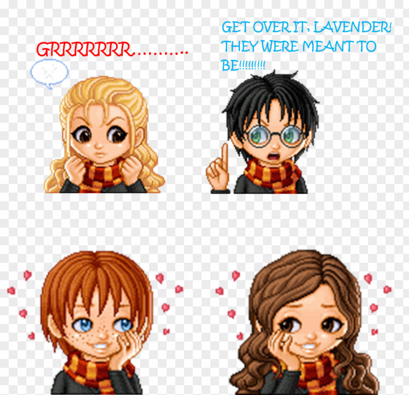 Harry Potter Hermione Granger Ginny Weasley Ron Annabeth Chase Percy Jackson PNG