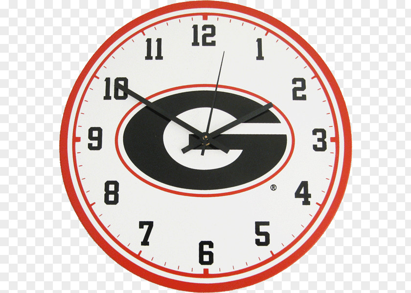 Nautical Wall Clocks University Of Georgia Michigan Wolverines Football Clock Bulldogs PNG