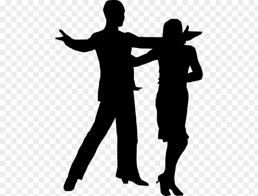 Dancing Couple Silhouette Ballroom Dance Ballet Dancer Clip Art PNG