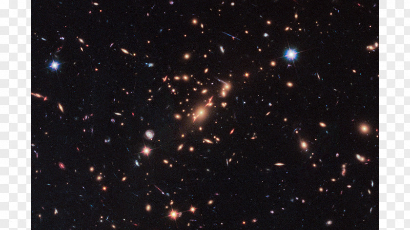 Galaxy Cluster Universe Hubble Space Telescope PNG