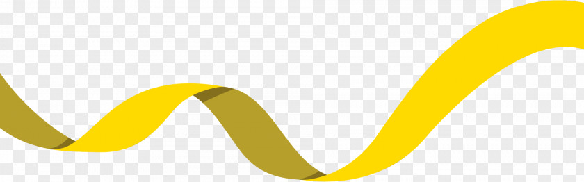 GOLDEN RİBBON Yellow Ribbon Banner PNG