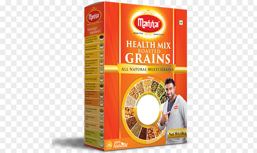 Health Breakfast Cereal Corn Flakes Manna Food (Southern Foods Pvt Ltd) PNG
