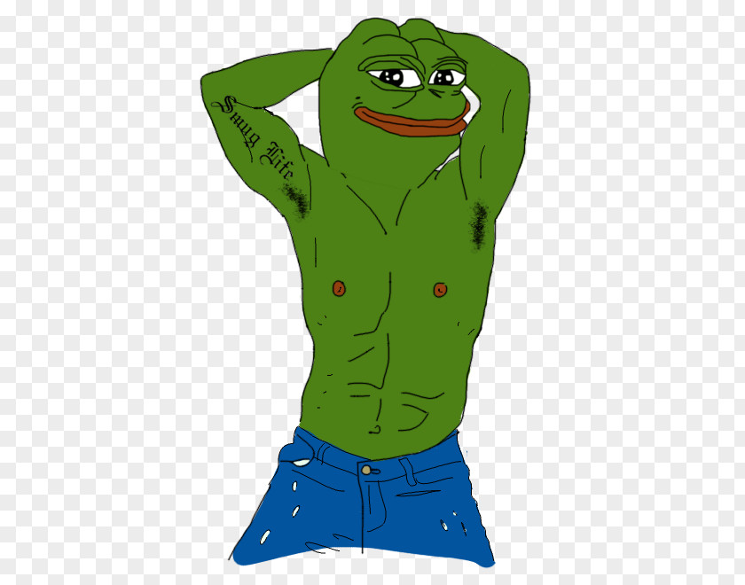 Pepe The Frog Internet Meme /pol/ PNG the meme /pol/, frog, frog wearing blue bottoms clipart PNG