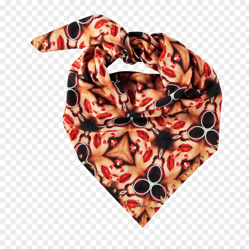 Small Instagram Logo Love Scarf PNG