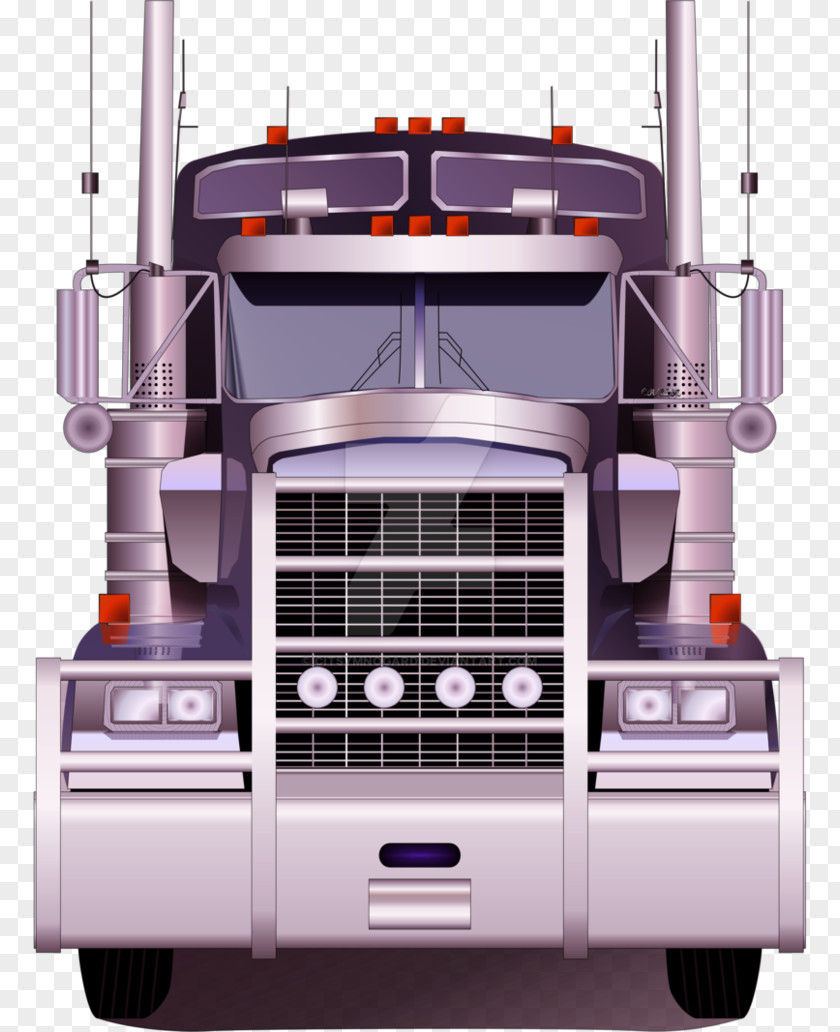 18 Wheeler Wheeler: American Pro Trucker Drawing Digital Art Clip PNG