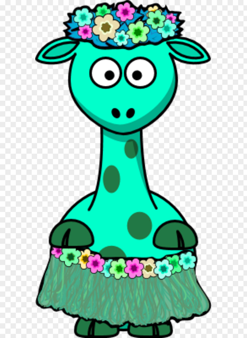 Hula Clipart Giraffe Cartoon Animation Clip Art PNG