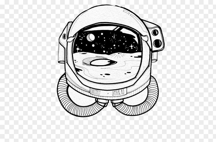 Monica Sign Drawing Astronaut Sticker Illustration Art PNG