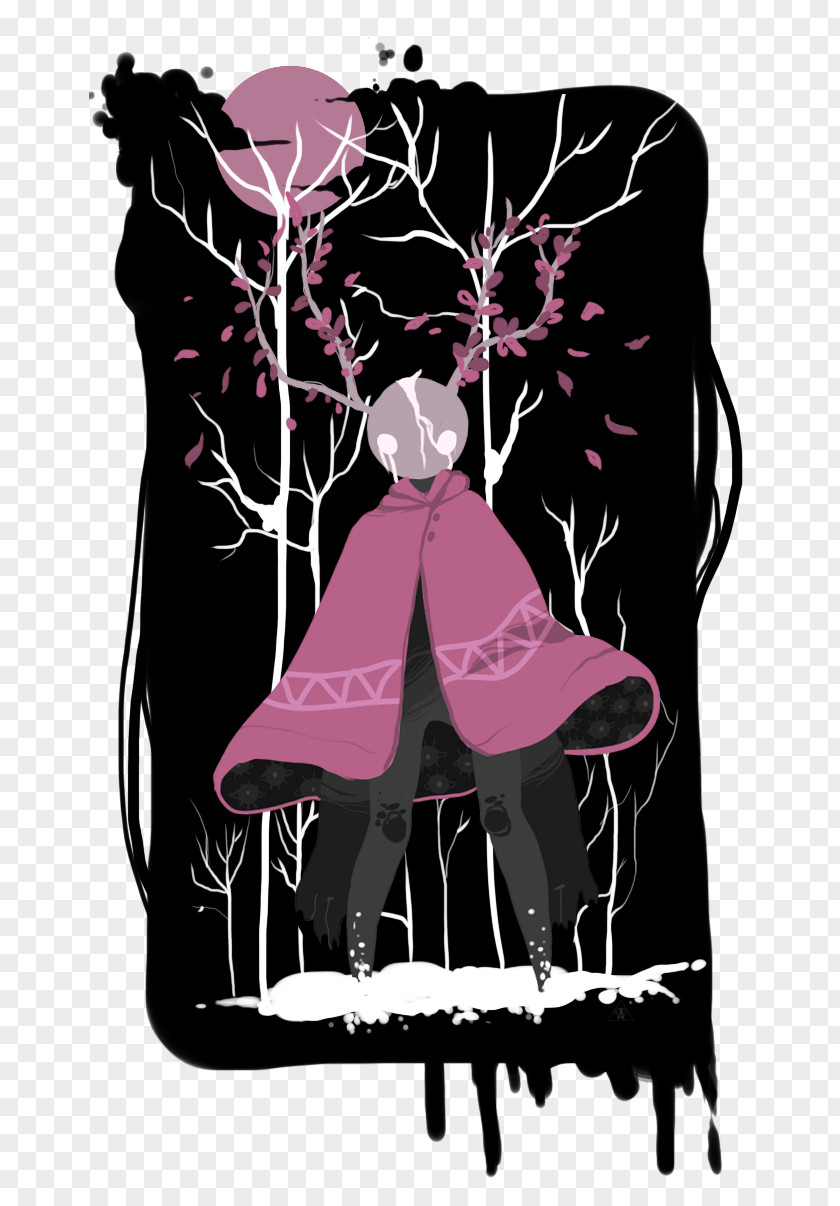 Blood Moon Cartoon Outerwear Pink M Character PNG