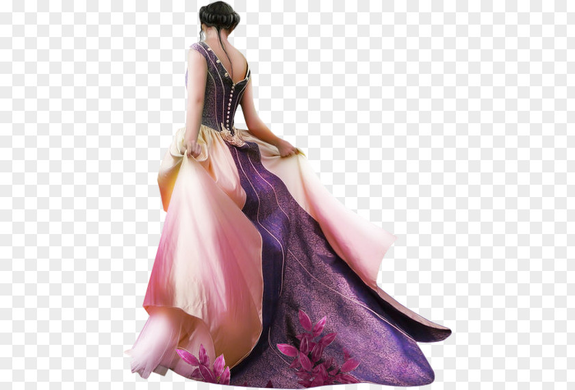 Dress Costume Party Woman Evening Gown PNG