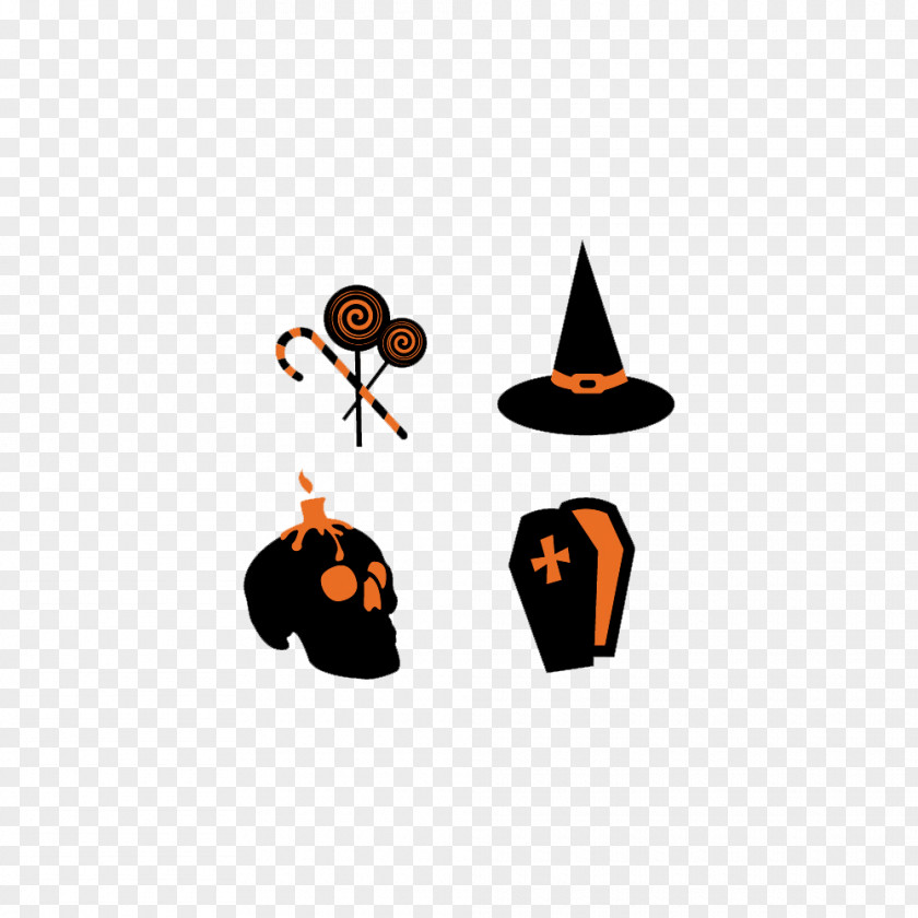 Halloween Tombstone Symbol Icon PNG