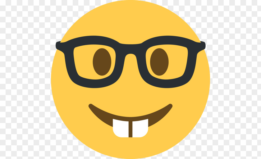 Nerd Emoji Smiley Emoticon PNG