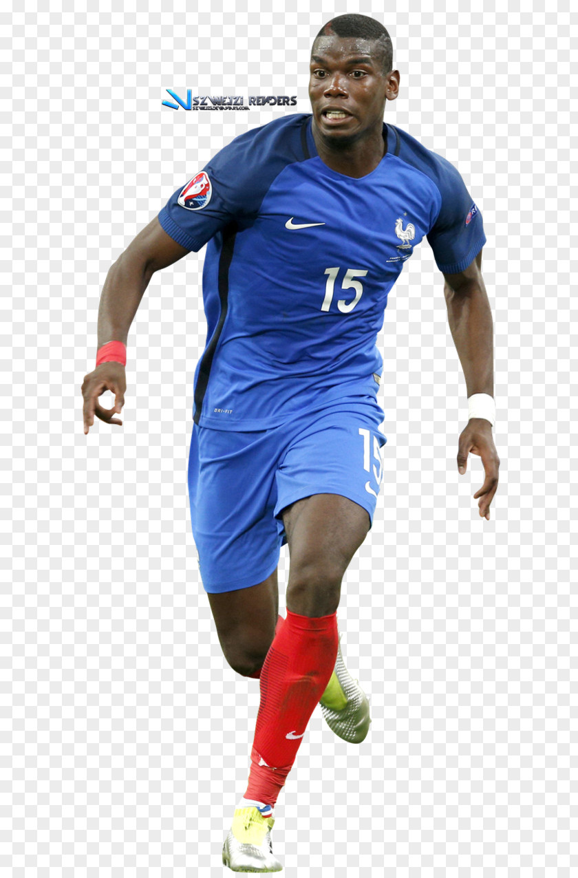 Paul Pogba 2018 World Cup France National Football Team Jersey PNG