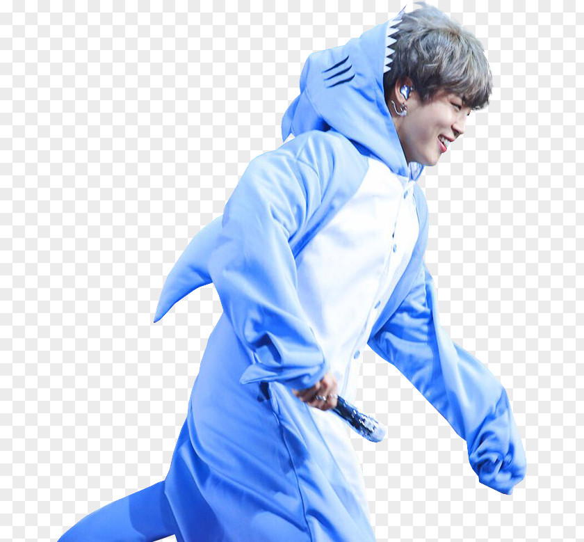 Shark Jimin Blue BTS K-pop PNG