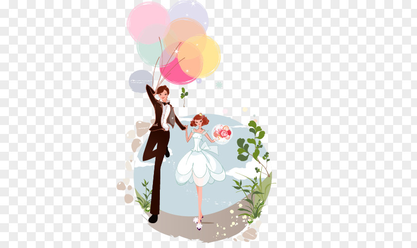 Wedding,Bride And Groom Bridegroom Illustration PNG
