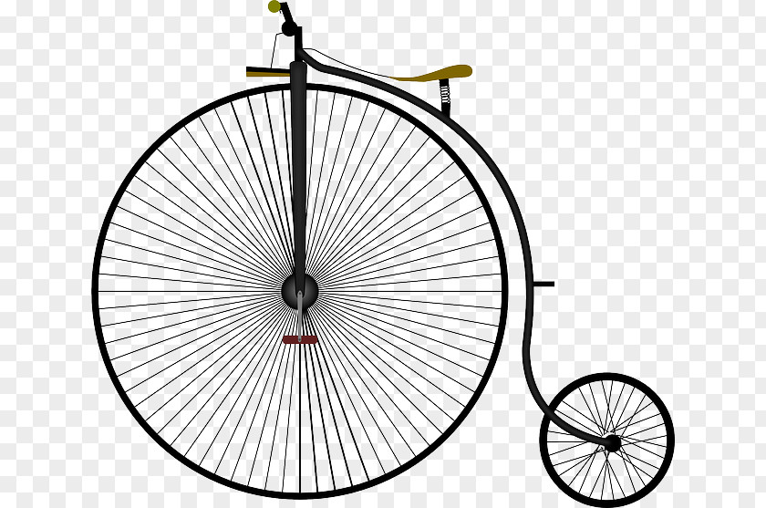 Bicycle Penny-farthing Unicycle Clip Art PNG