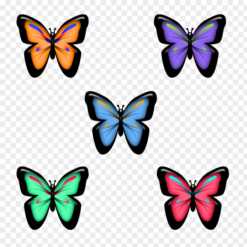Butterfly Monarch Nail Mathematics Manicure PNG