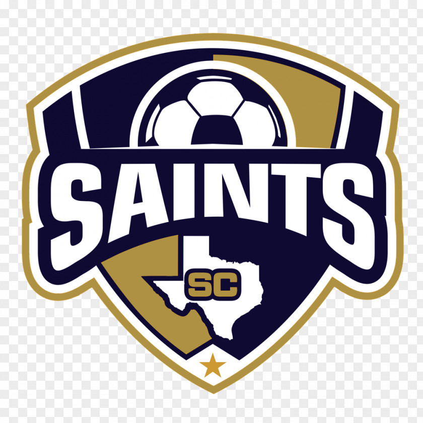 Design Logo Football Team Saints Soccer Club PNG