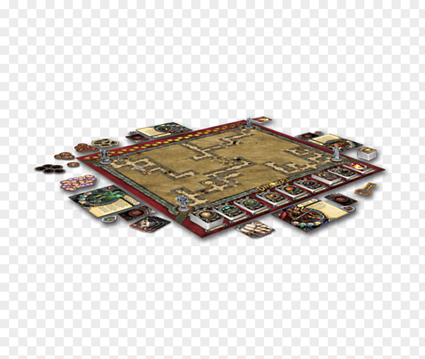 DungeonQuest Revised Edition Talisman Board Game PNG
