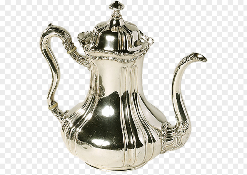 Kettle Teapot Cutlery Silver Oneida Limited PNG