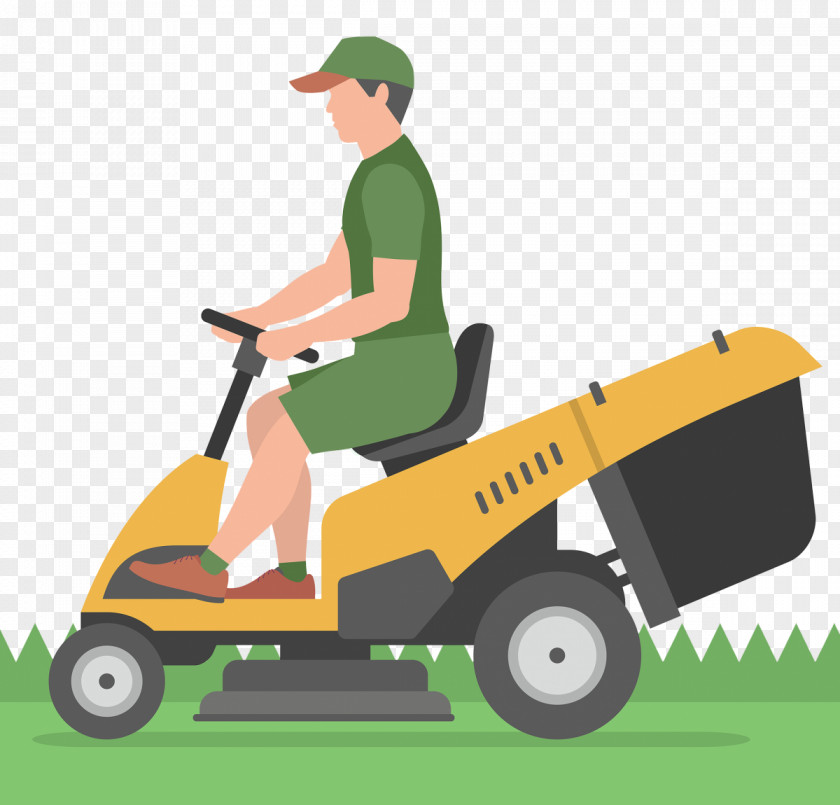 Lawn Mowing Mowers Riding Mower PNG