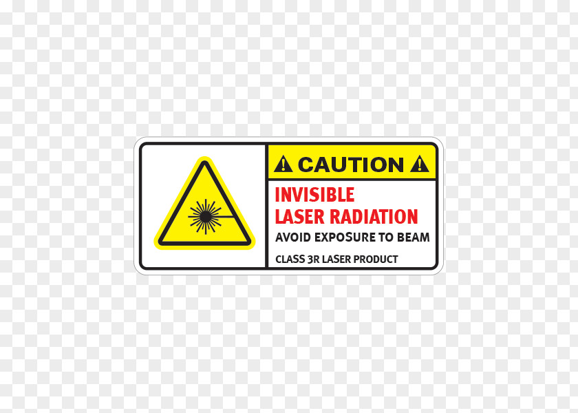 Light Exposure Laser Safety Warning Label Hazard PNG