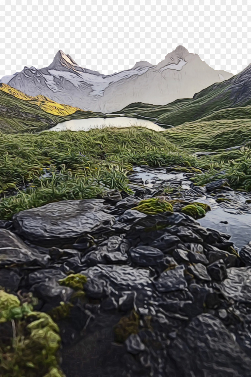 Mount Scenery Mountain Range Tarn Moraine Wilderness PNG